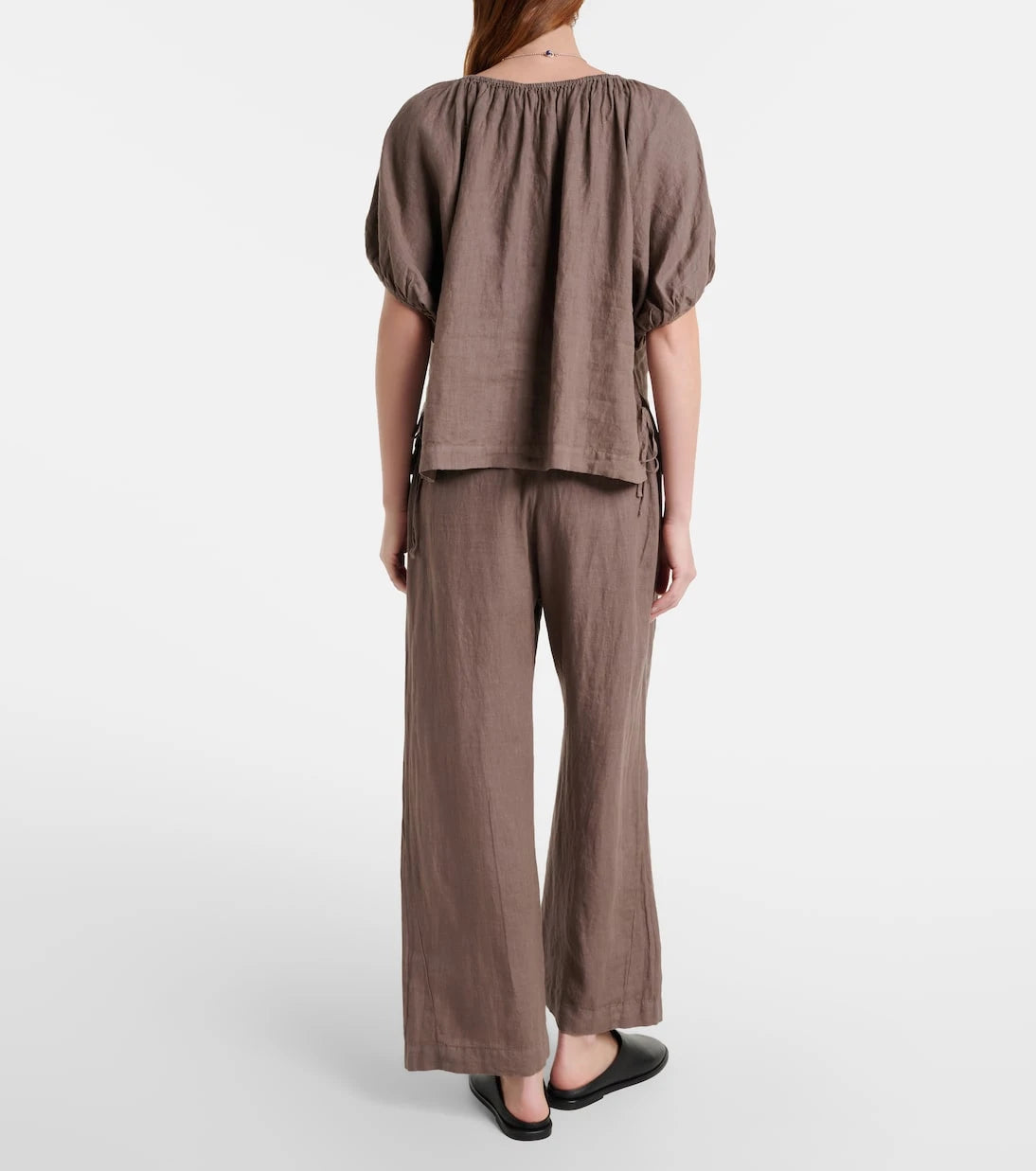 Velvet - Lola linen wide-leg pants