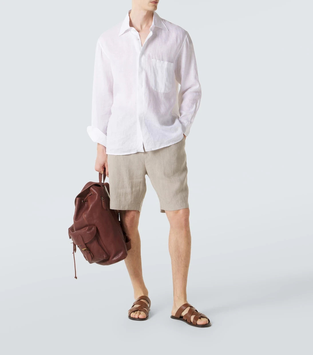 Sunspel - Linen shorts