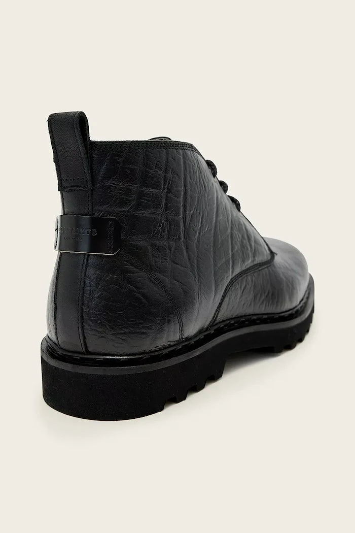 Кожени половинки обувки AllSaints Skiff Mid Boot