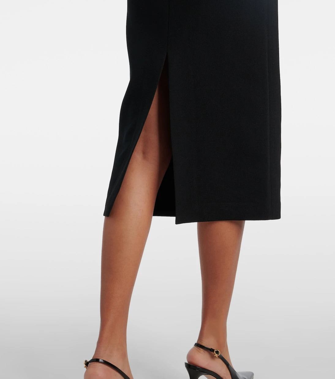 Rebecca Vallance - Rosette embellished midi dress