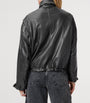 Black Clay Leather Jacket