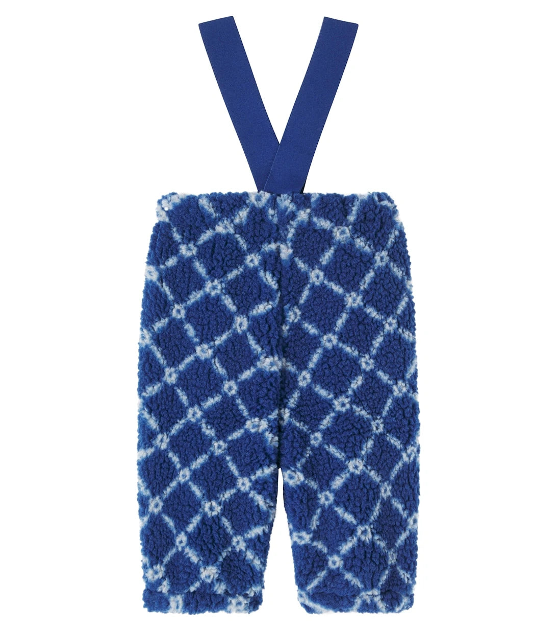 Tinycottons - Baby Flower checked fleece pants