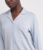 Skims Blue Modal-Blend Long-Sleeve Pyjama Set