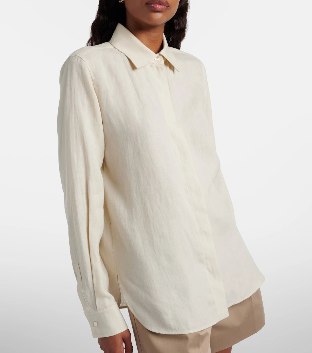 Max Mara - Falasco linen shirt