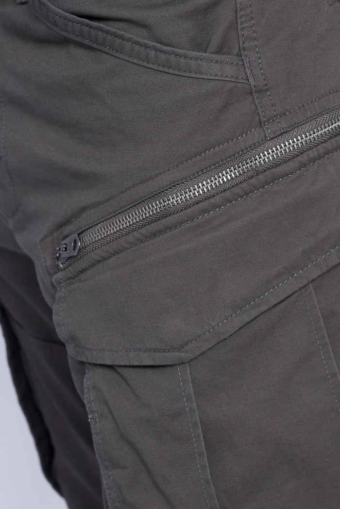 G-Star erkek pamuk elastan kargo pantolon Rovic Zip 3D Regular Tapered