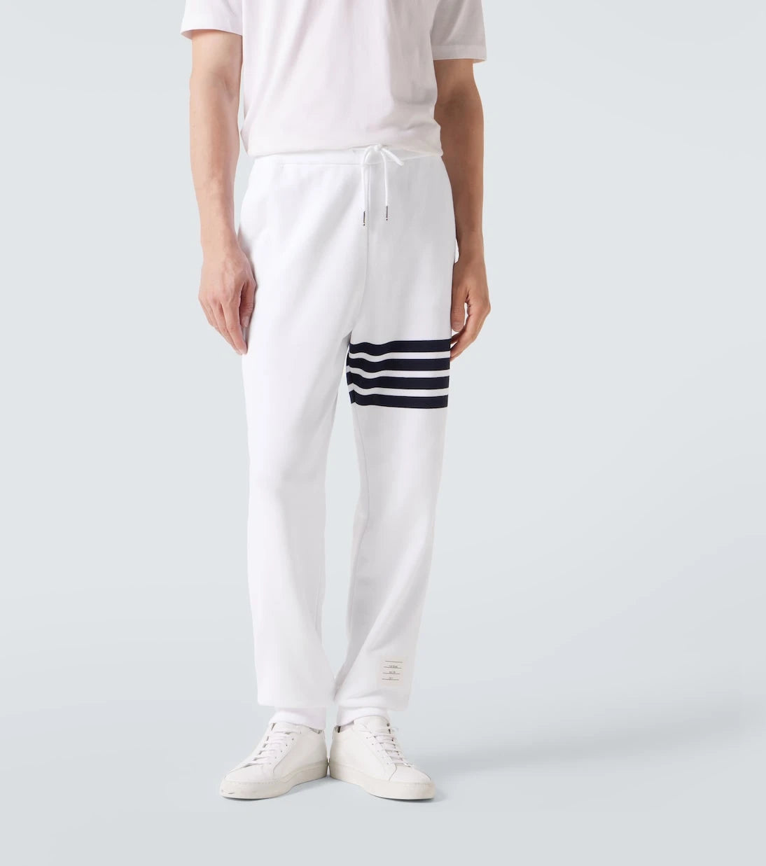 Thom Browne - 4-Bar cotton jersey sweatpants
