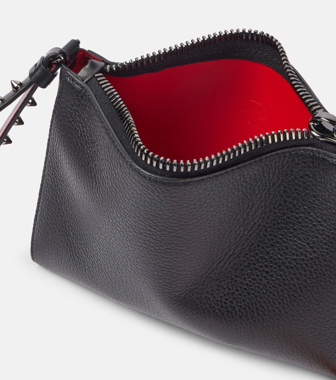 Christian Louboutin - Cabata Mini studded leather pouch