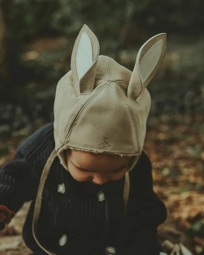 Donsje Kapi Classic Hat Bunny Çocuk Süet Şapka