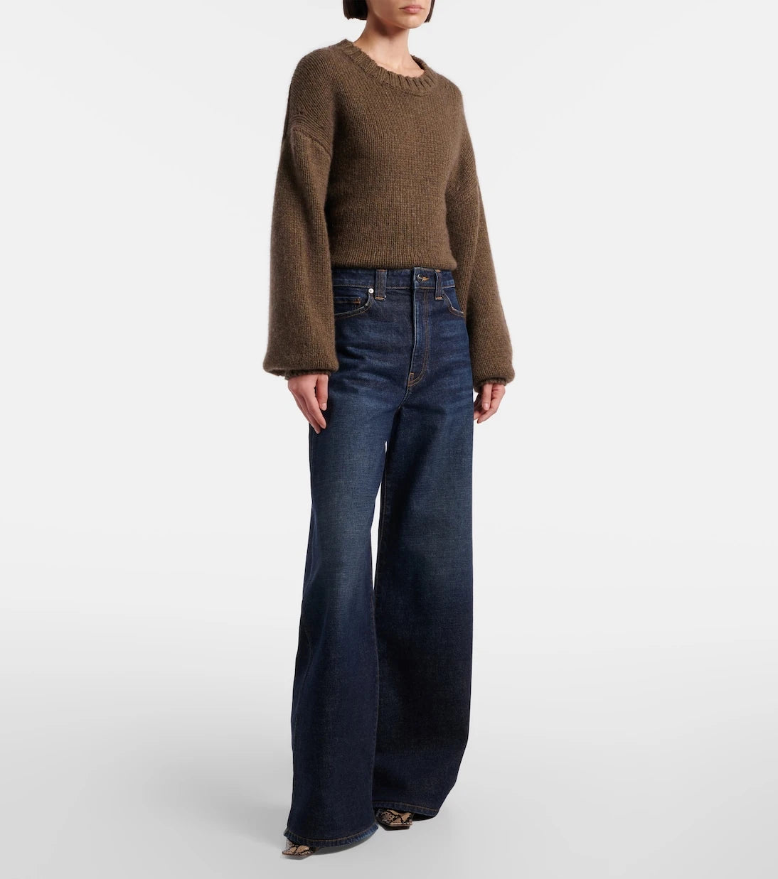 Khaite - Dane wide-leg jeans