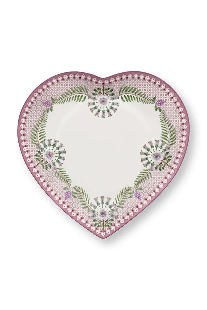 Pip Studio servis tabağı seti, porselenden, 21,5 cm