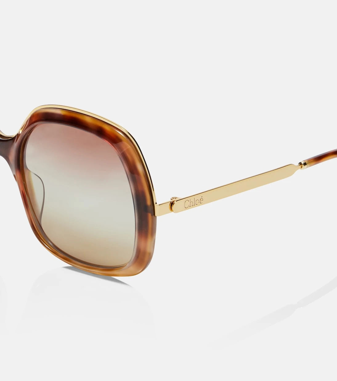 Chloé - Aly oversized square sunglasses