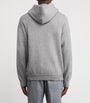 Johnstons Of Elgin Grey Cashmere Hoodie