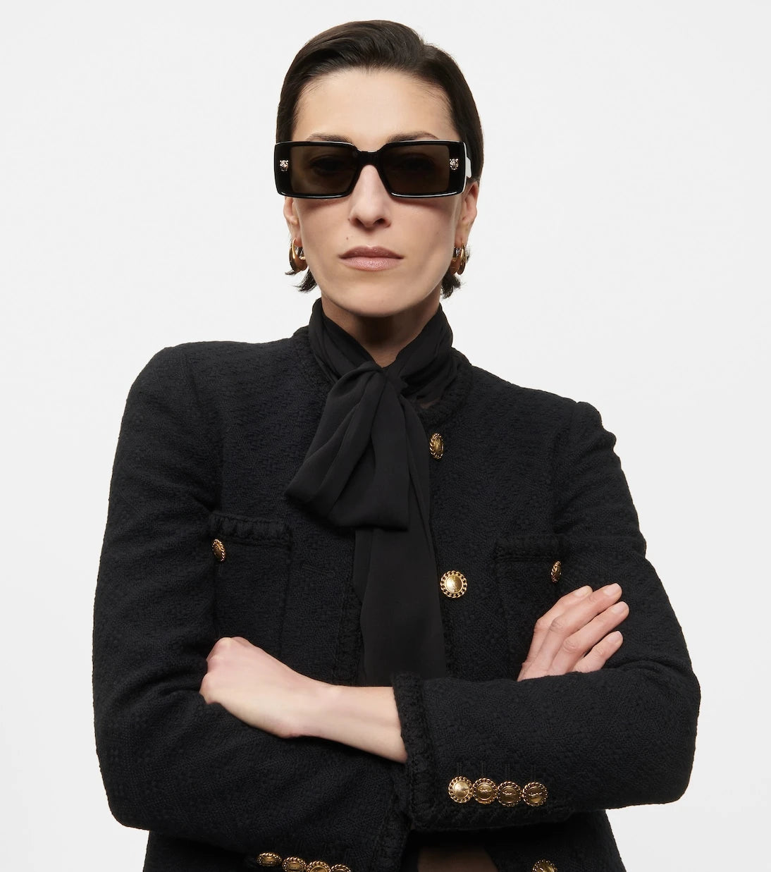 Cartier Eyewear Collection - Panthère de Cartier rectangular sunglasses