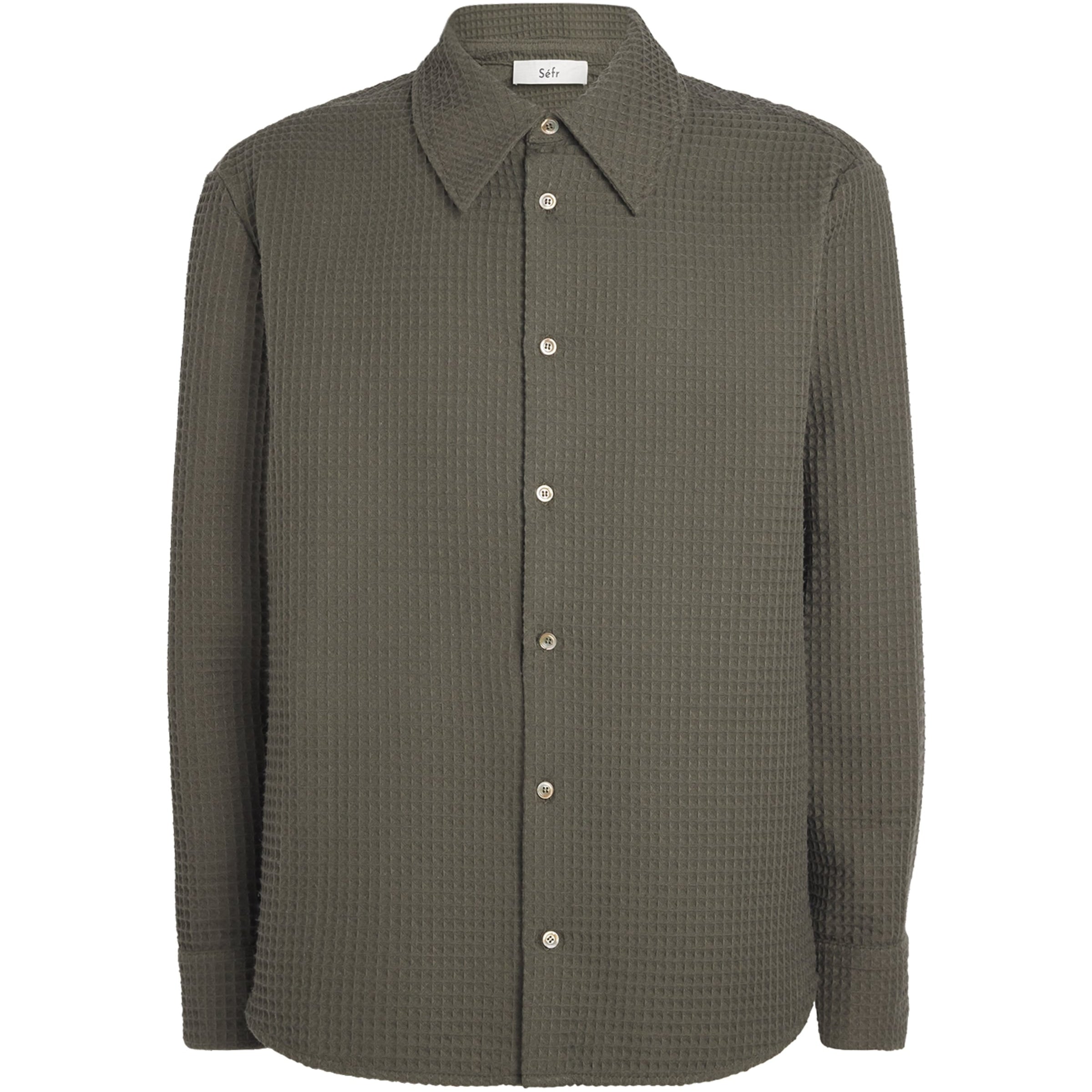 Séfr Cotton Waffle Oseary Shirt