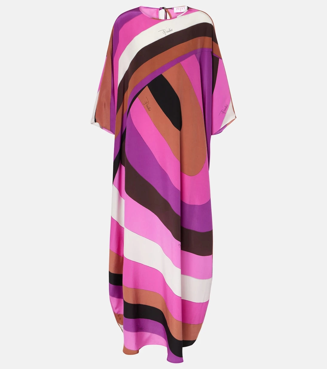 Pucci - Iride silk crêpe de chine kaftan