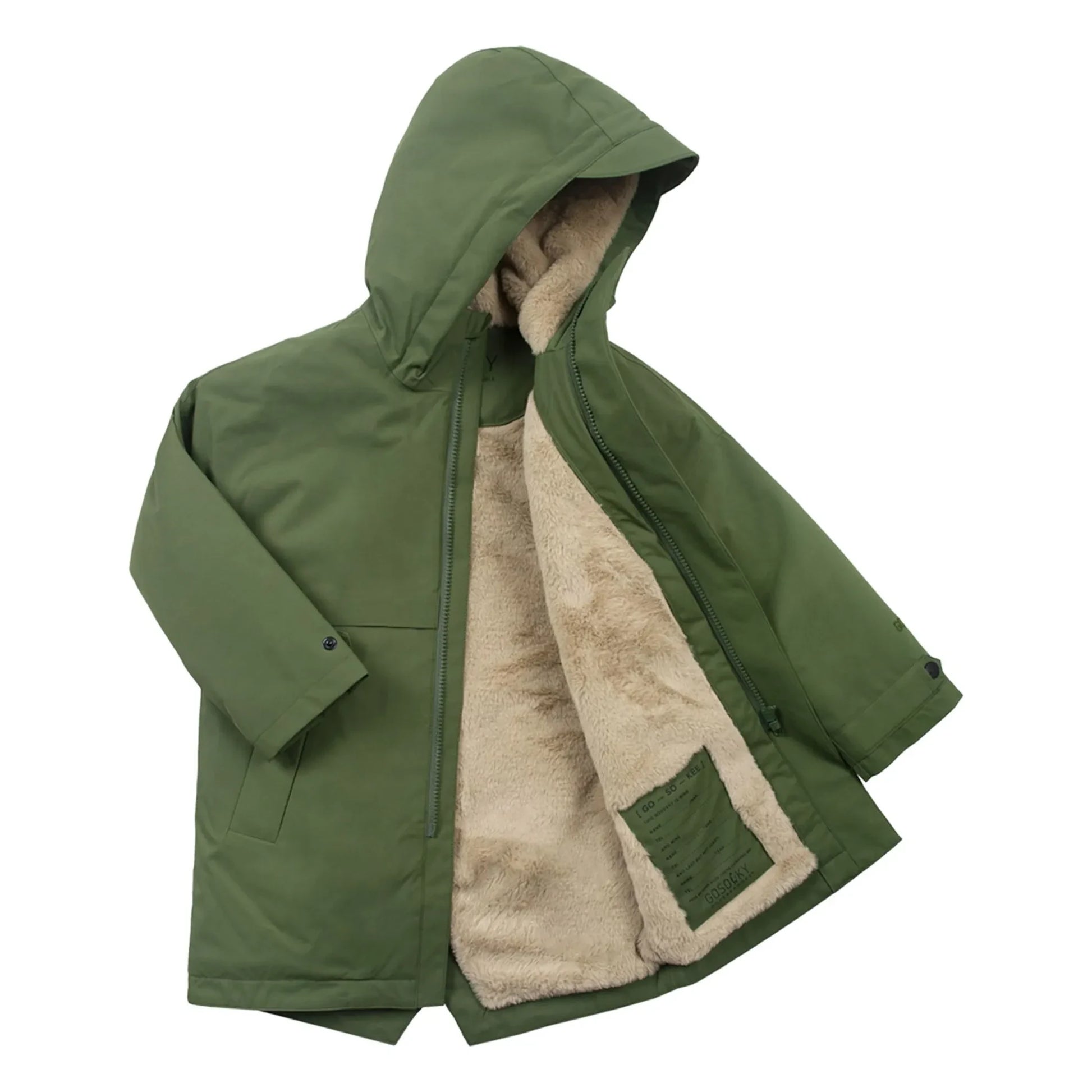 Gosoaky - Desert Fox waterproof parka | Khaki