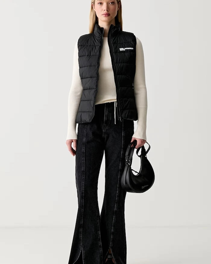 Karl Lagerfeld Jeans flare kadın kot pantolon