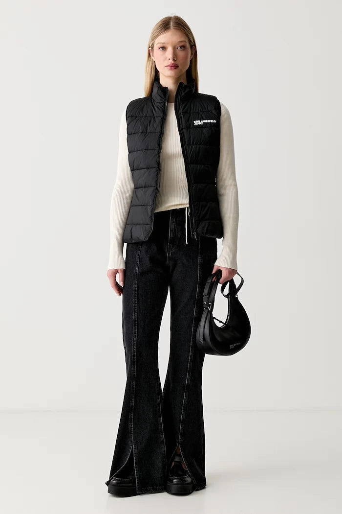 Karl Lagerfeld Jeans flare kadın kot pantolon