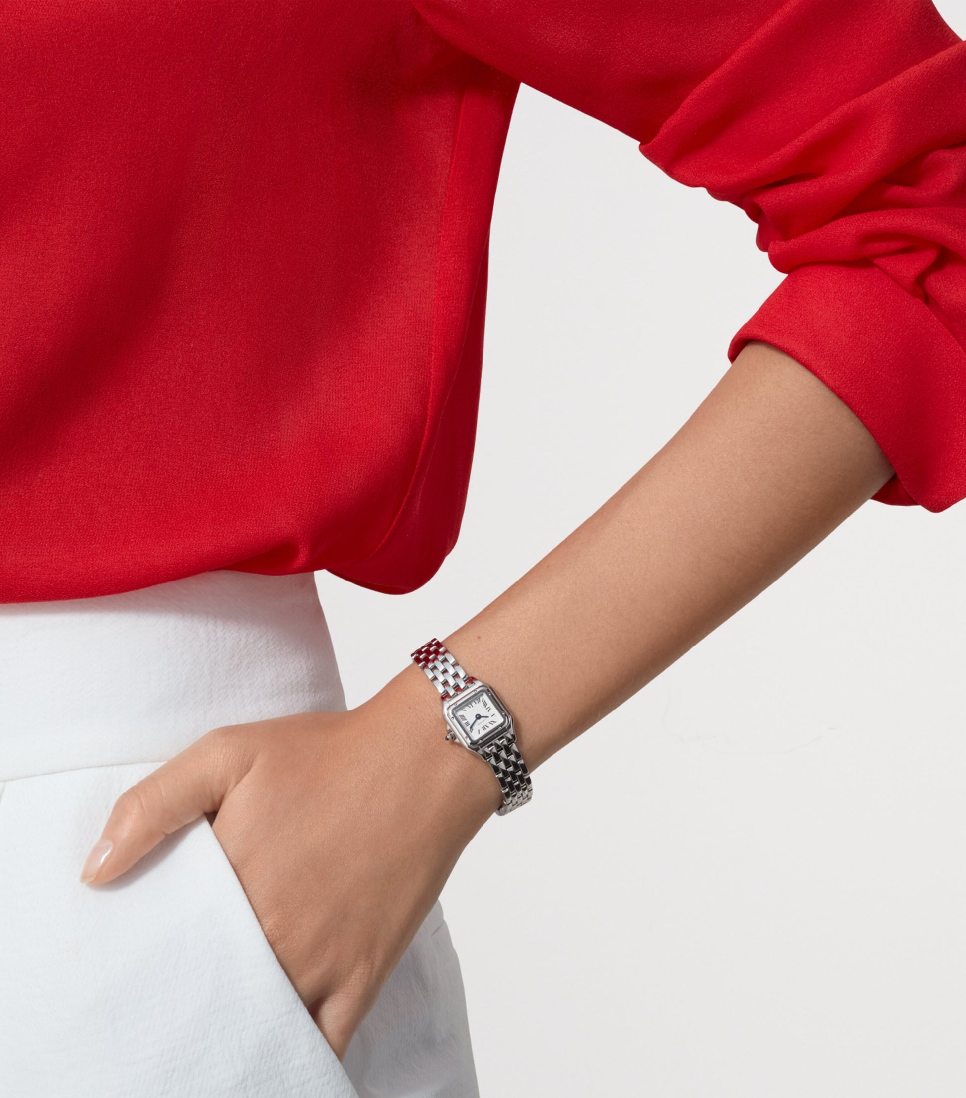 Mini Steel Panthère de Cartier Watch 19mm