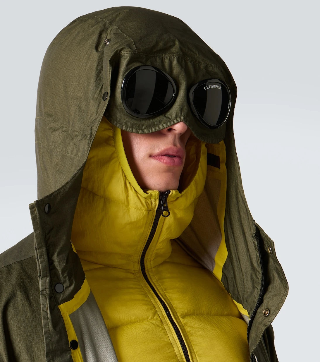 C.P. Company - Mille Goggles down jacket