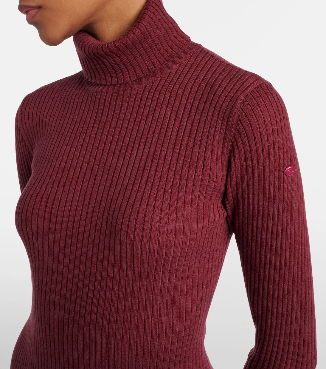 Goldbergh - Mireille ribbed-knit turtleneck midi dress