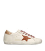 White Leather Super-Star Sneakers