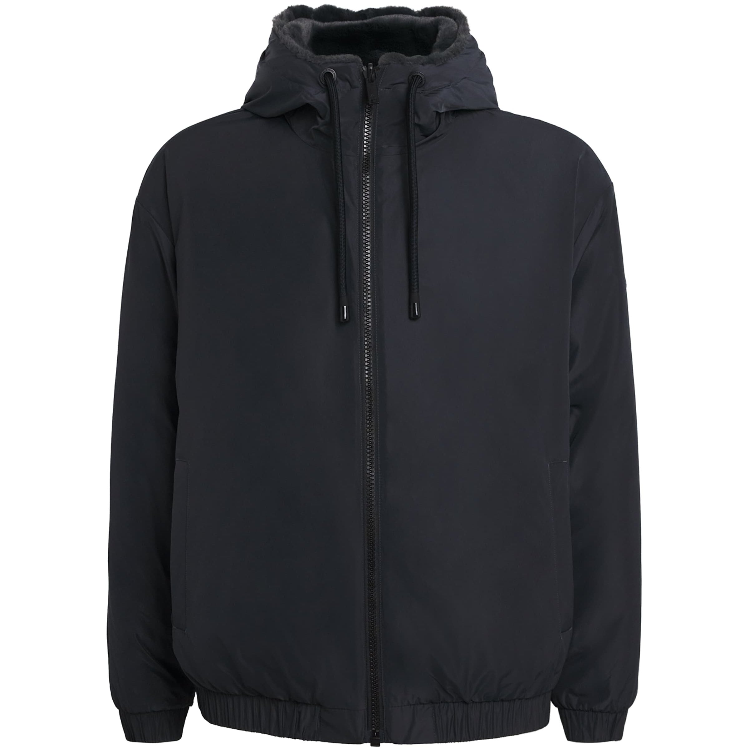 Moose Knuckles Grey Reversible Borden Jacket