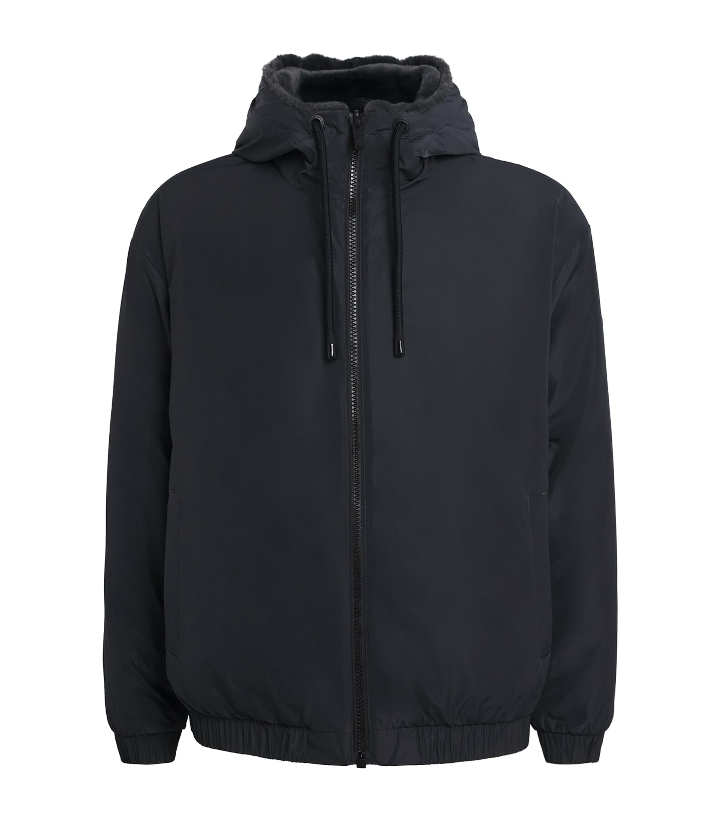 Moose Knuckles Grey Reversible Borden Jacket