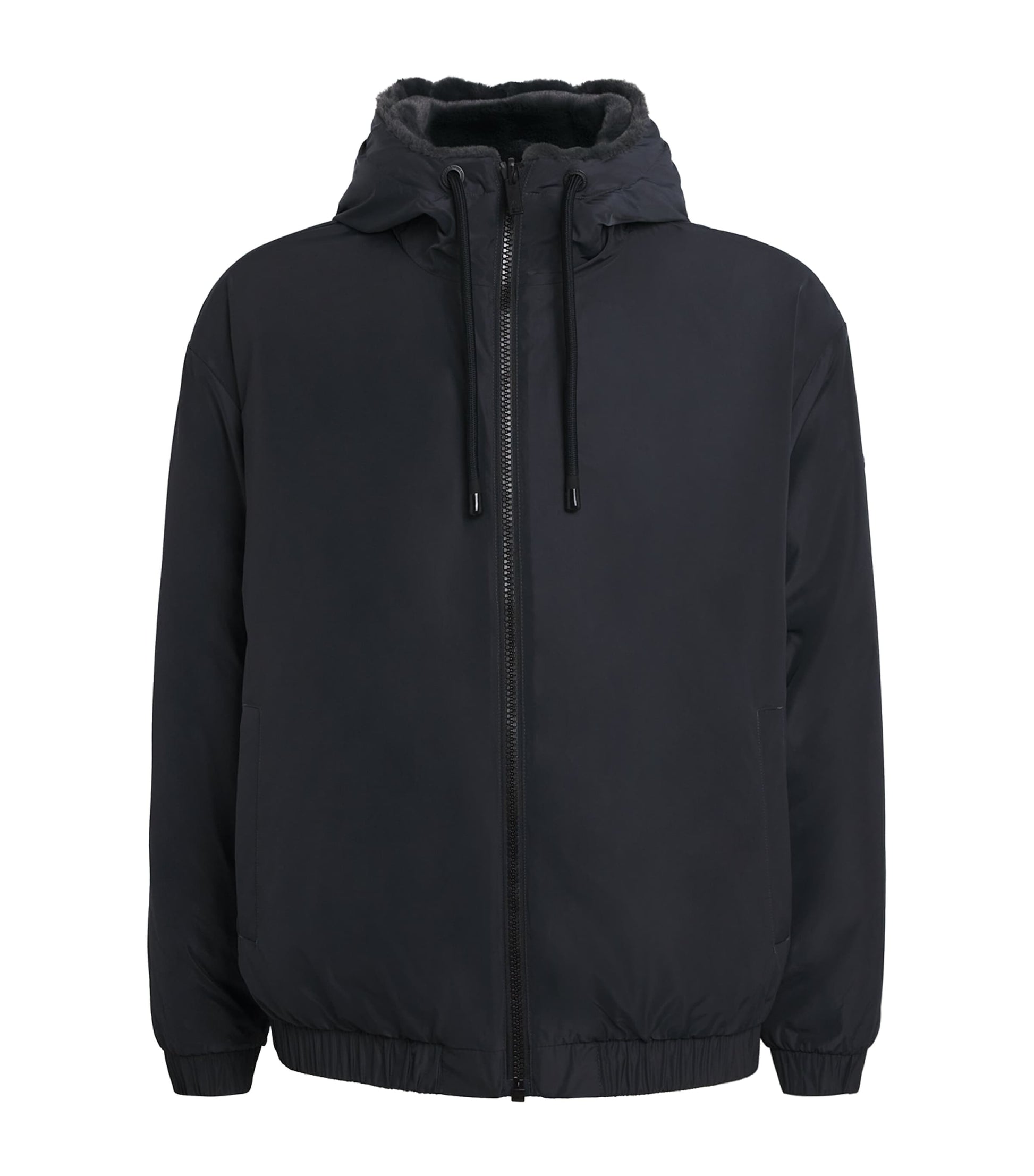 Moose Knuckles Grey Reversible Borden Jacket
