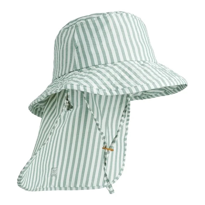 Liewood шапка с козирка за деца Damona Seersucker Sun Hat