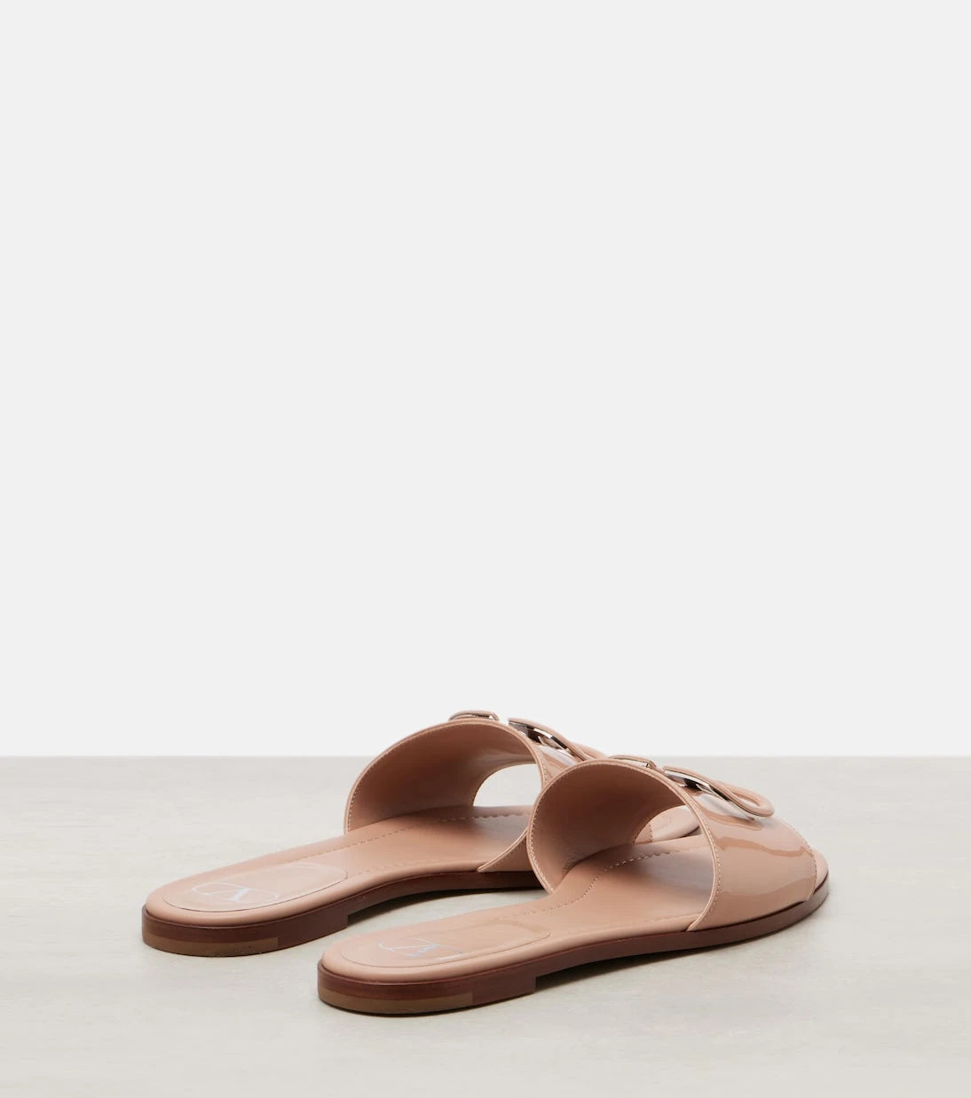 Valentino Garavani - VLogo patent leather slides