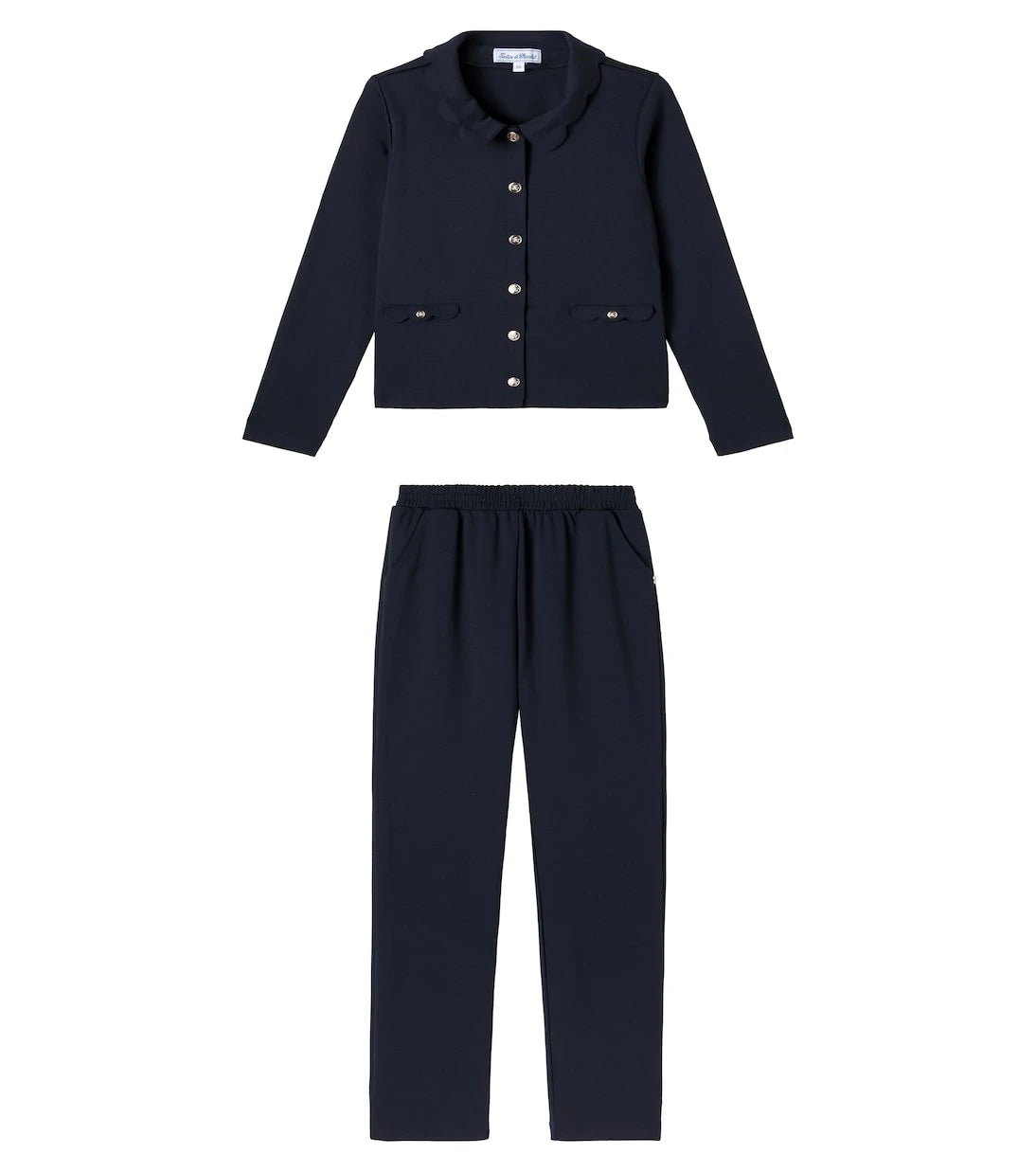 Tartine et Chocolat - Cardigan and straight pants set