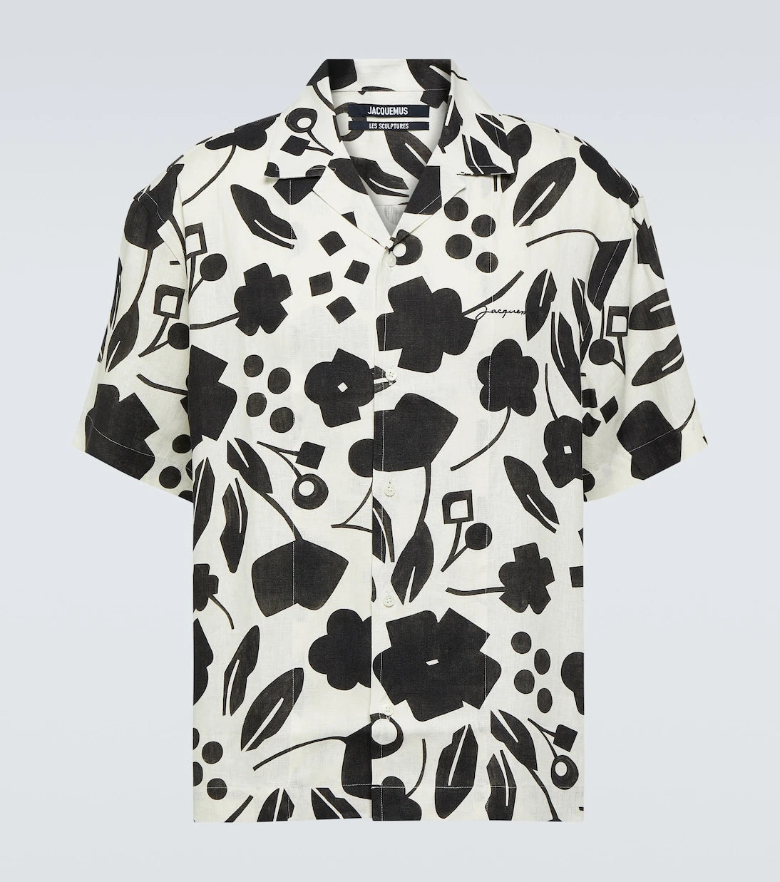 Jacquemus - Jean printed linen shirt