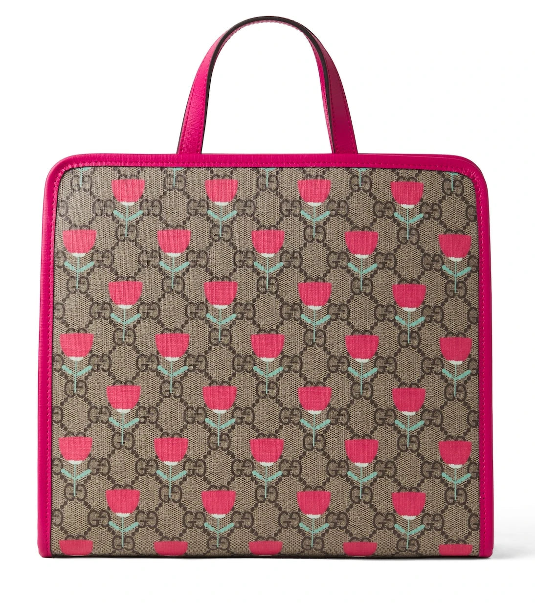 Gucci Kids - GG canvas floral tote bag