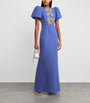 Rebecca Vallance Puff-Sleeve Violetta Maxi Dress