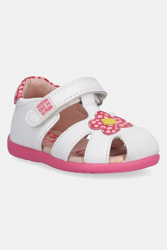 Agatha Ruiz de la Prada Deri Çocuk Sandalları