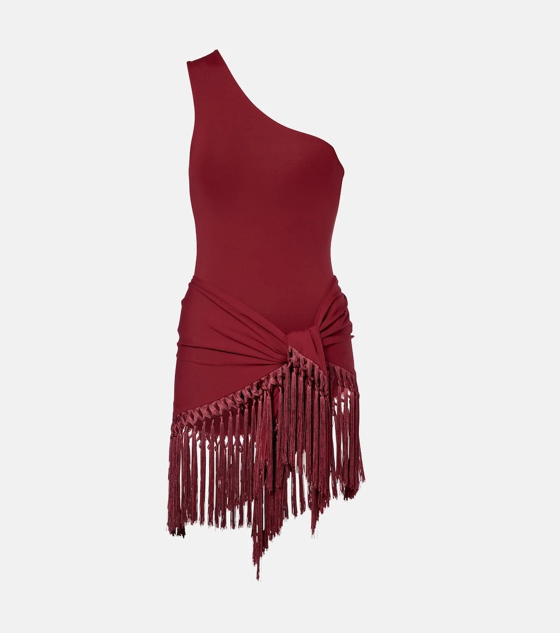 Taller Marmo - One-shoulder swimsuit and beach cover-up set