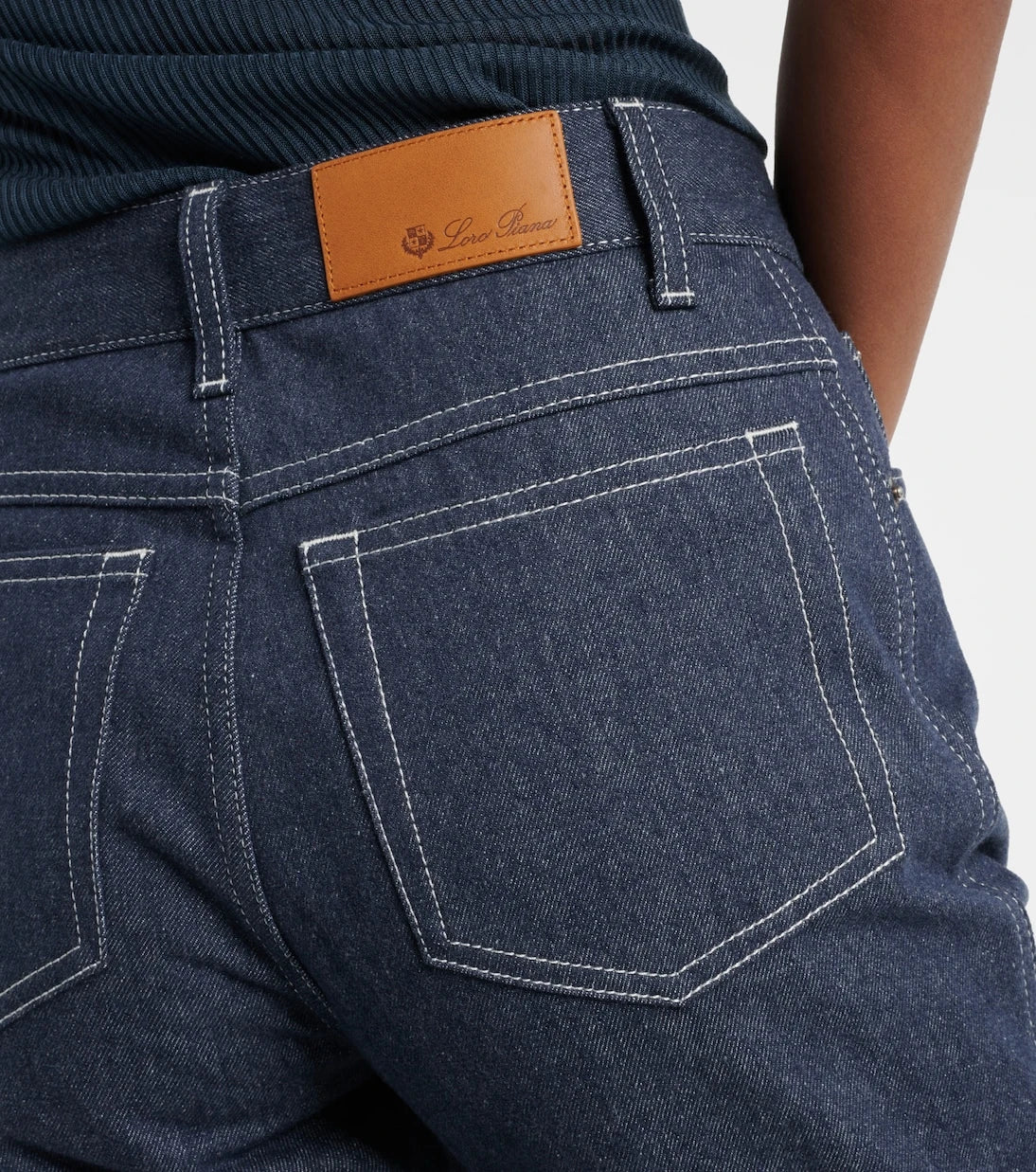 Loro Piana - Nedar high-rise straight jeans