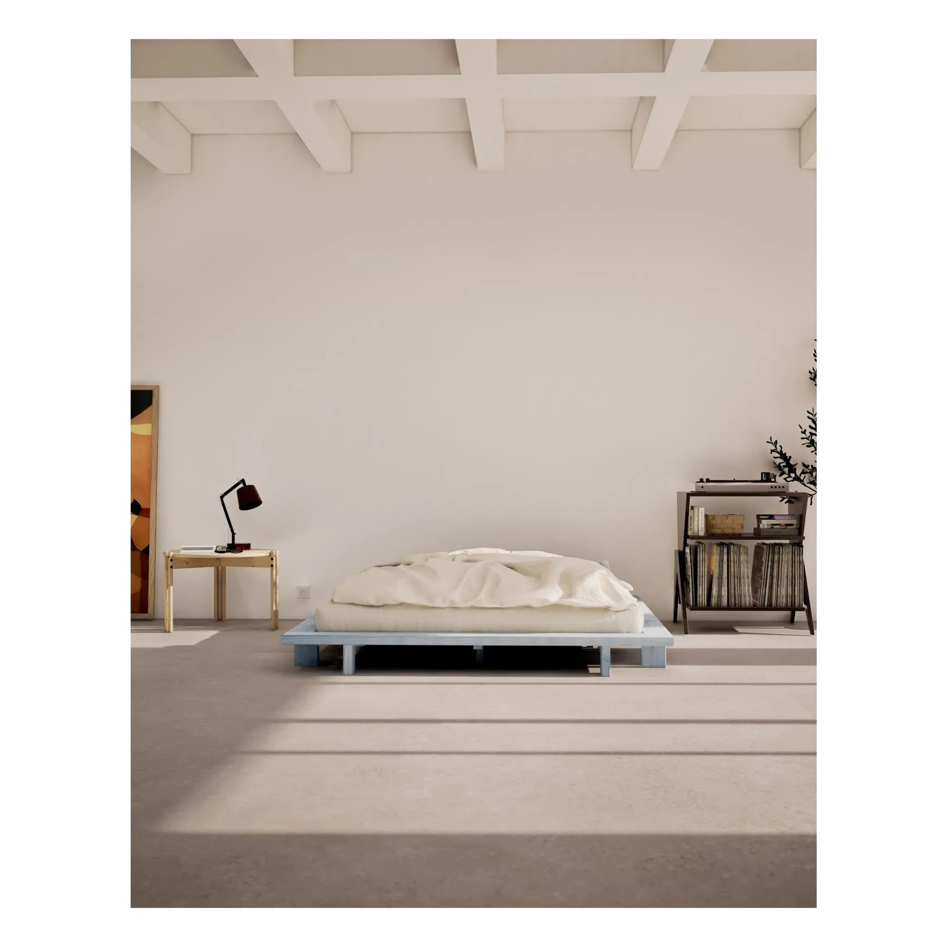 Karup Design - Japan wooden bed | Light blue