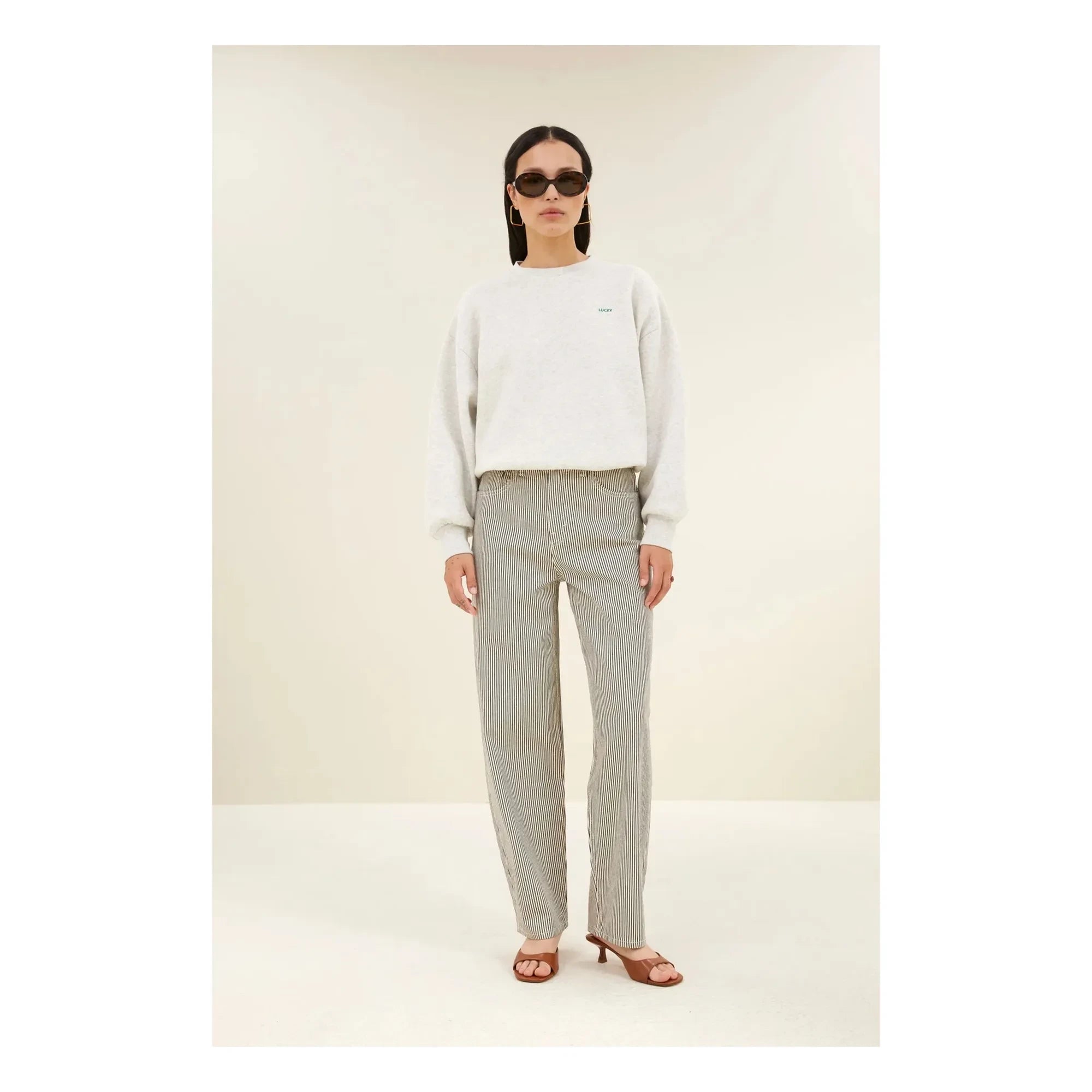 By Bar - Bibi Clover sweater  | Grey