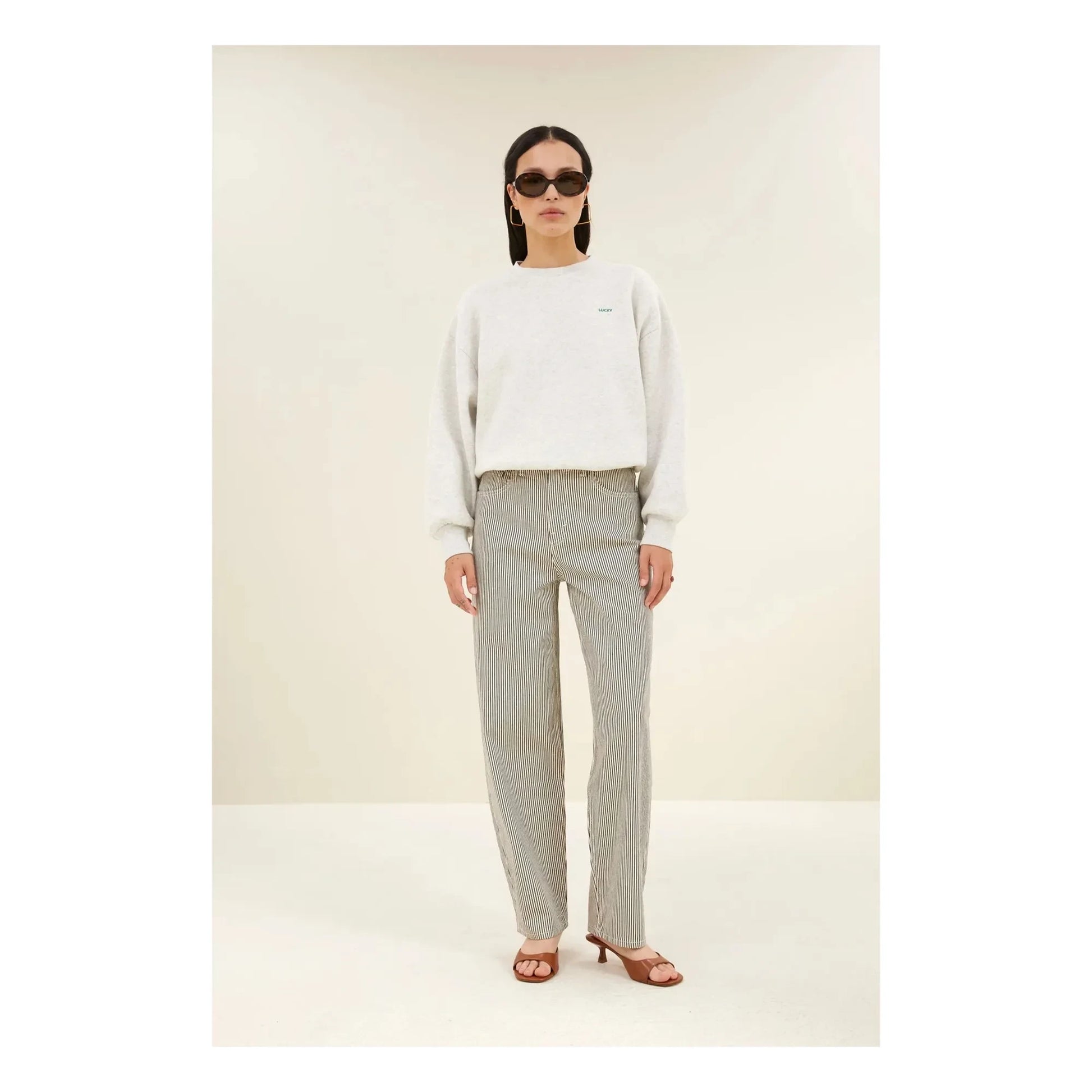 By Bar - Bibi Clover sweater  | Grey