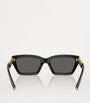 Tiffany & Co. Black Acetate Rectangular Sunglasses