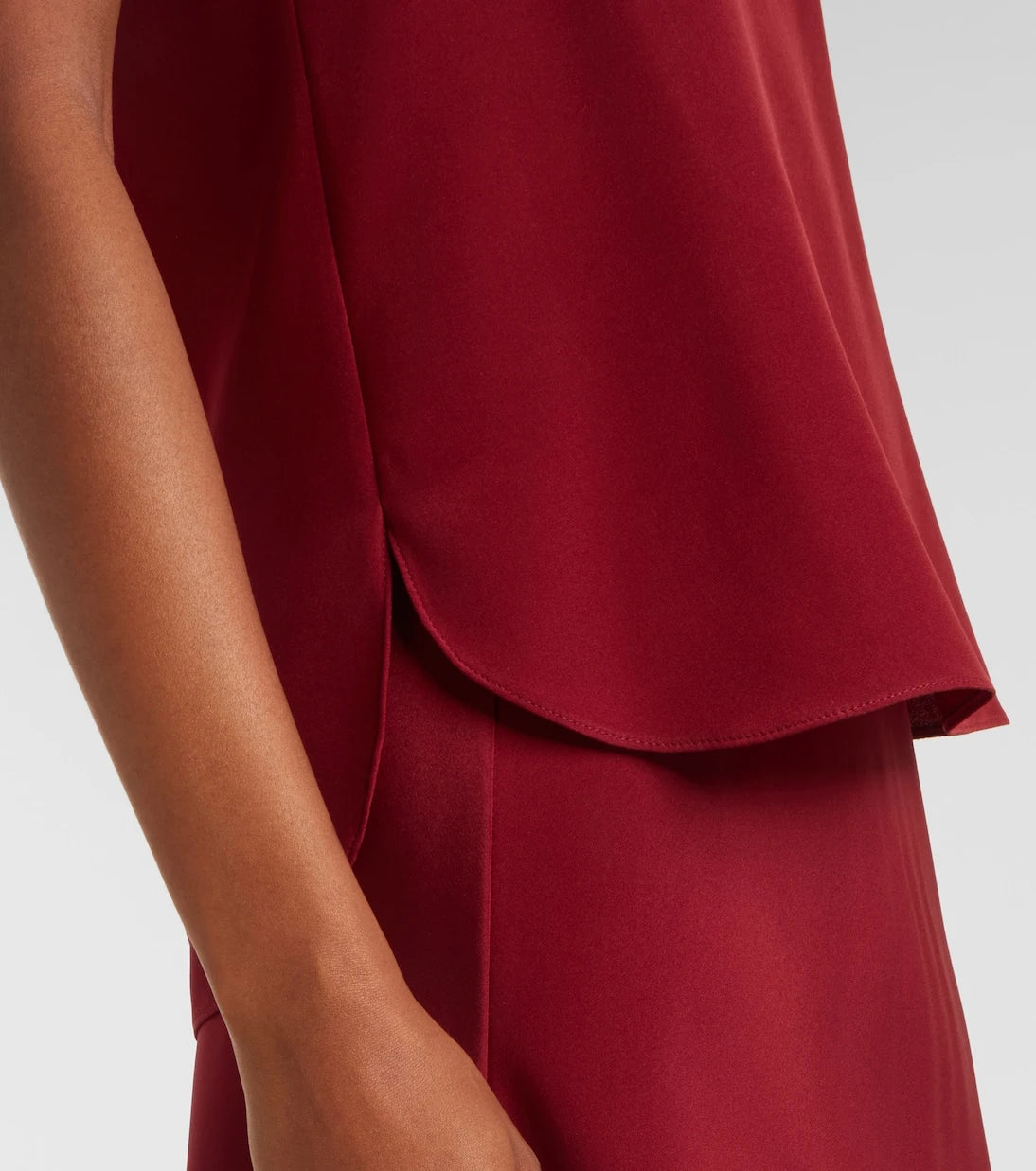 Max Mara - Pecora silk-blend top