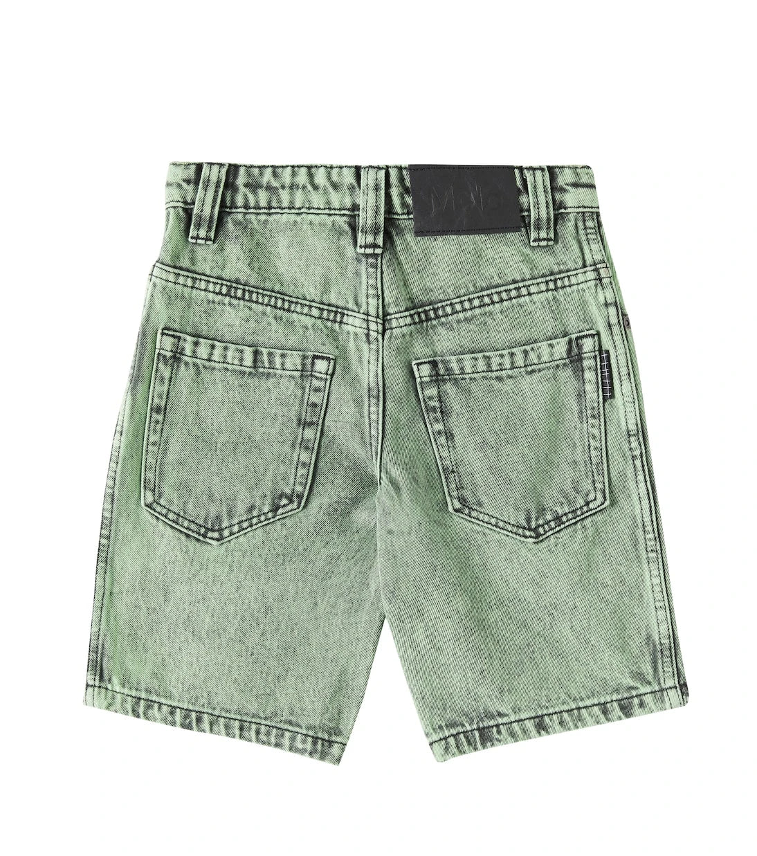 Molo - Art denim shorts