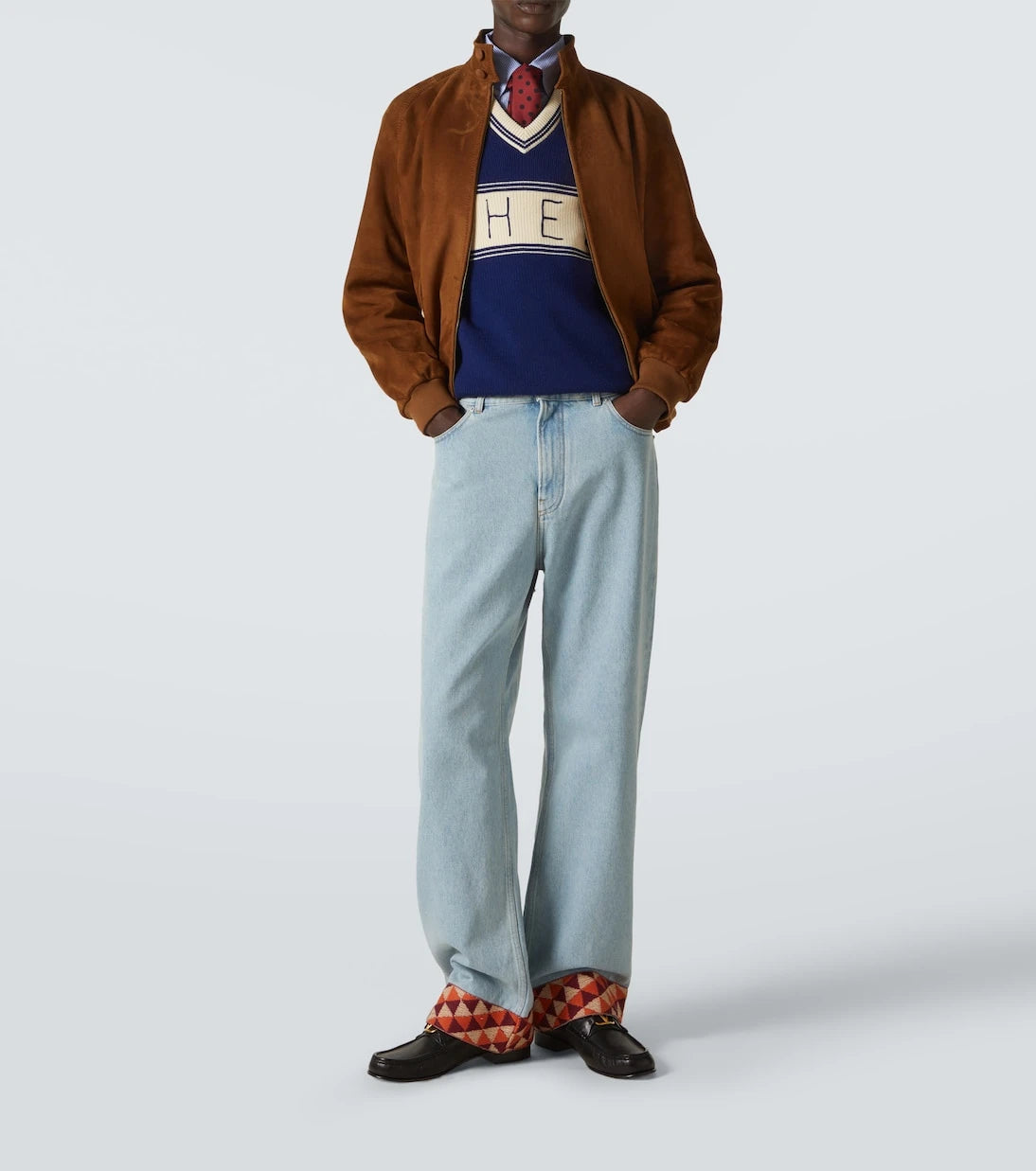 Valentino - Chez Valentino wool and cotton sweater