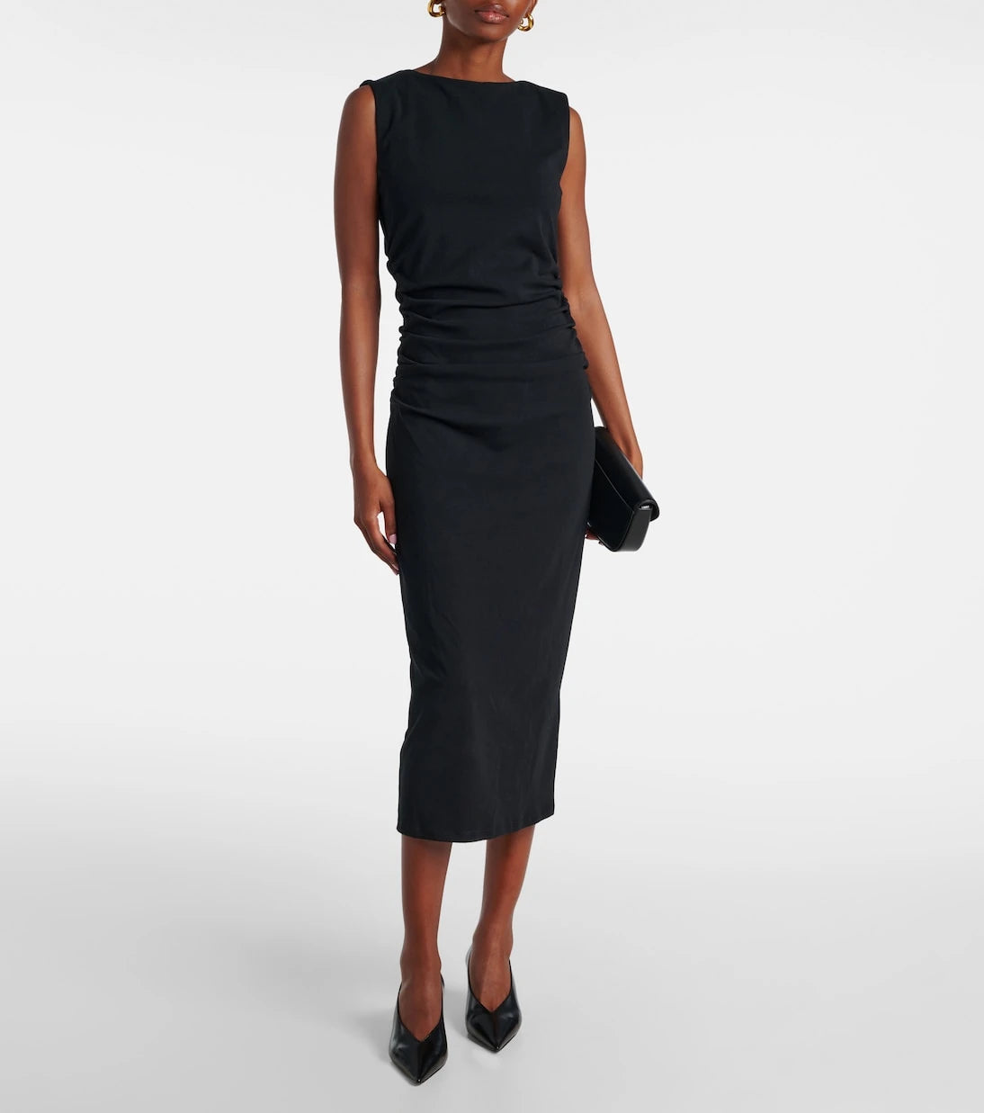 Veronica Beard - Charissa cotton-blend jersey midi dress