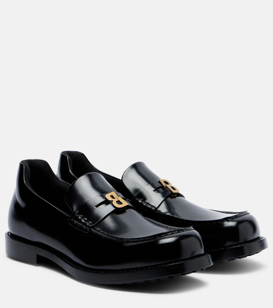 Balenciaga - Comfy leather penny loafers