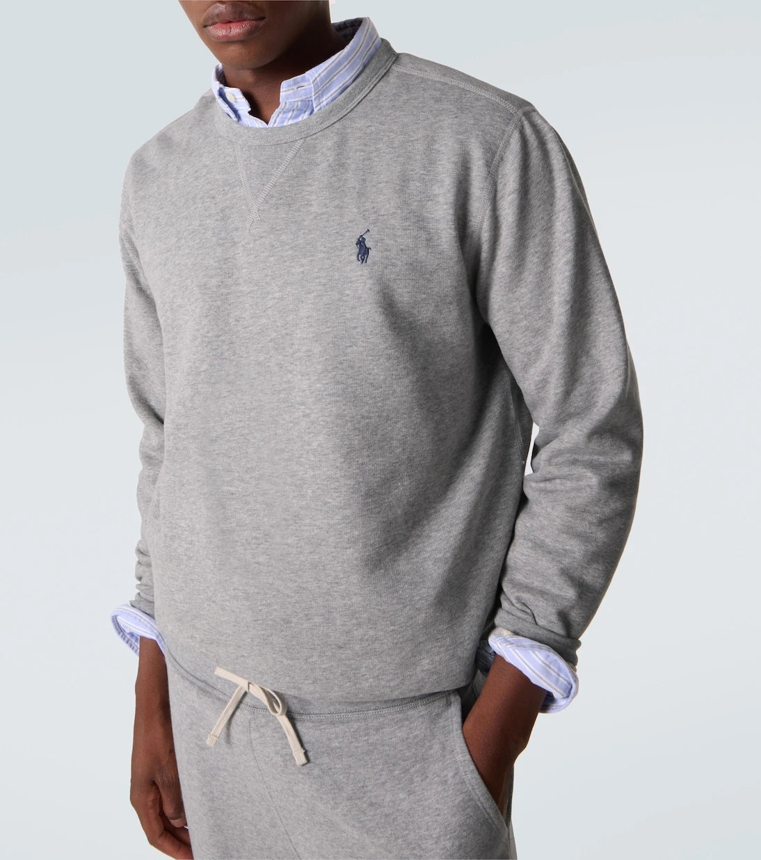 Polo Ralph Lauren - كنزة صوفية قطنية مخلوطة