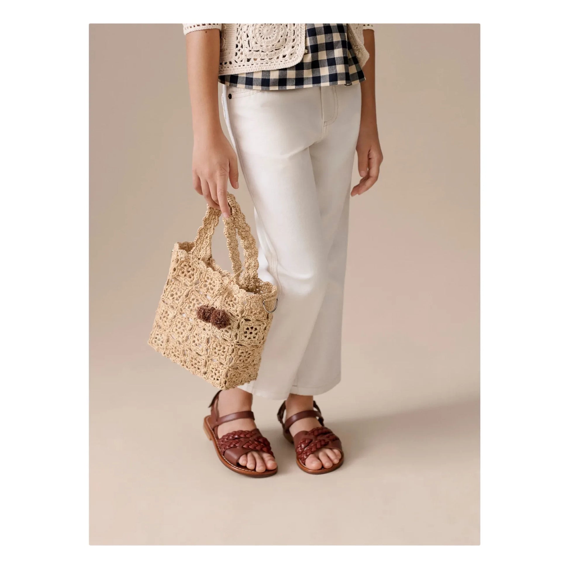 Bonpoint - Eloha organic cotton pants | White