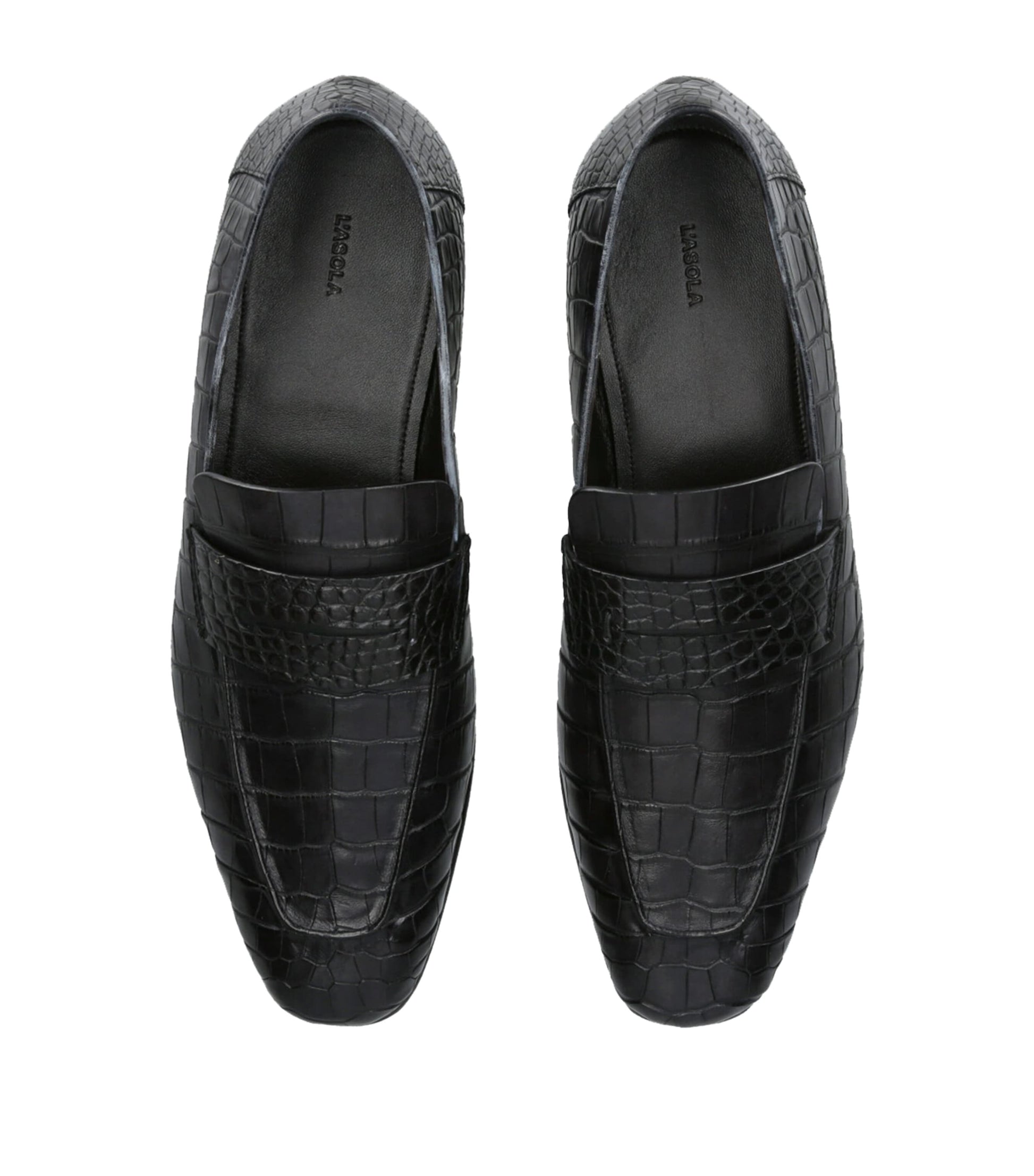 Crocodile Leather L'Asola Loafers